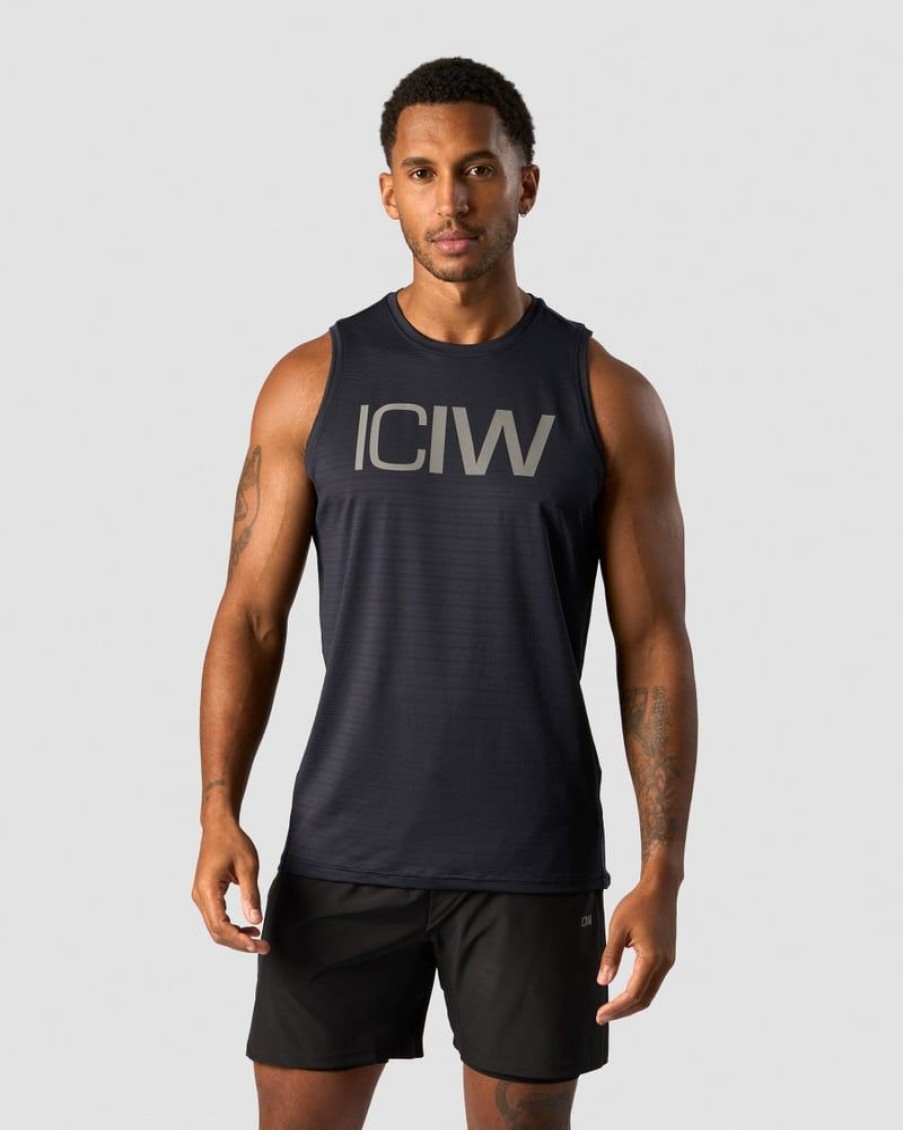 Herrer ICIW Tanktops | Mercury Tank Top Navy