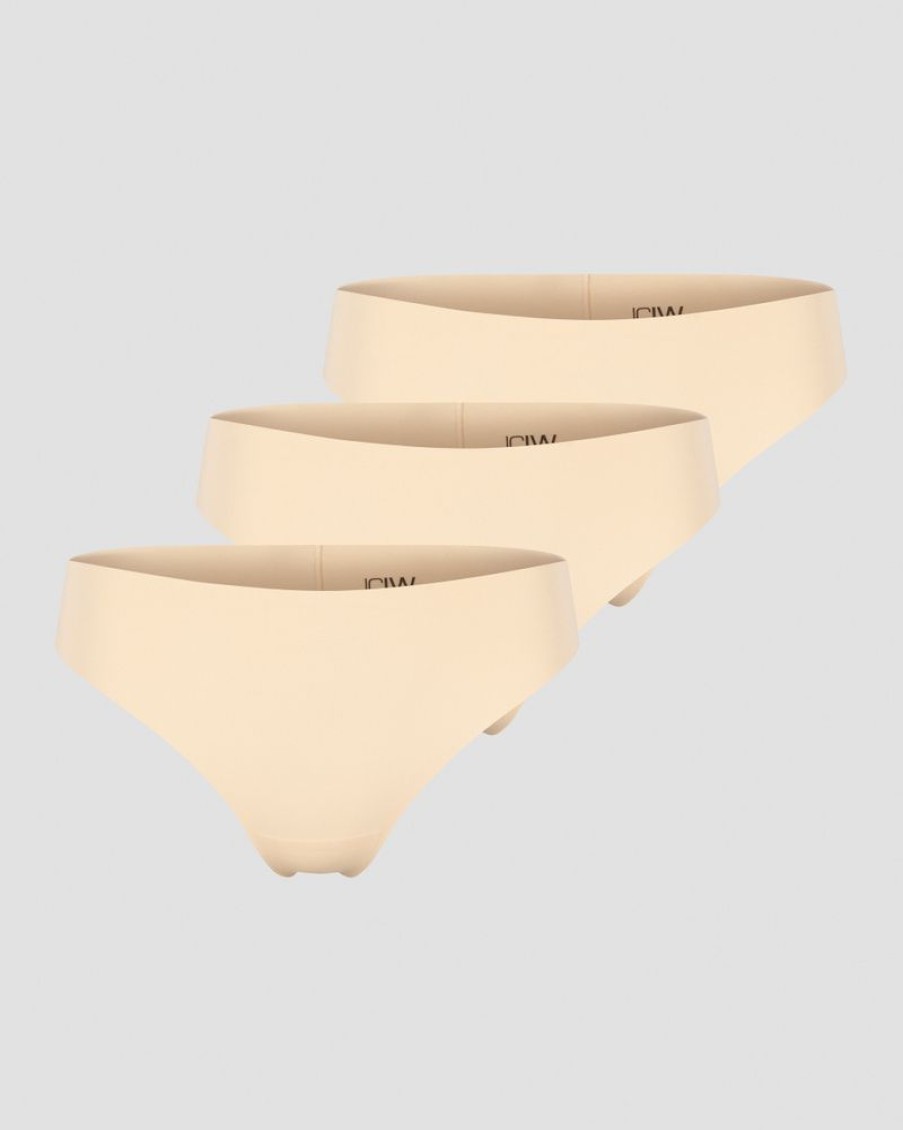 Damer ICIW Undertoj | Soft Thong 3-Pack Beige