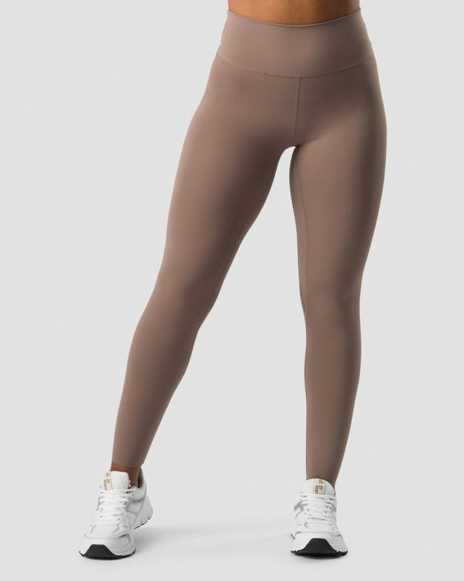 Damer ICIW Tights & Leggings | Nimble Tights Dusty Brown