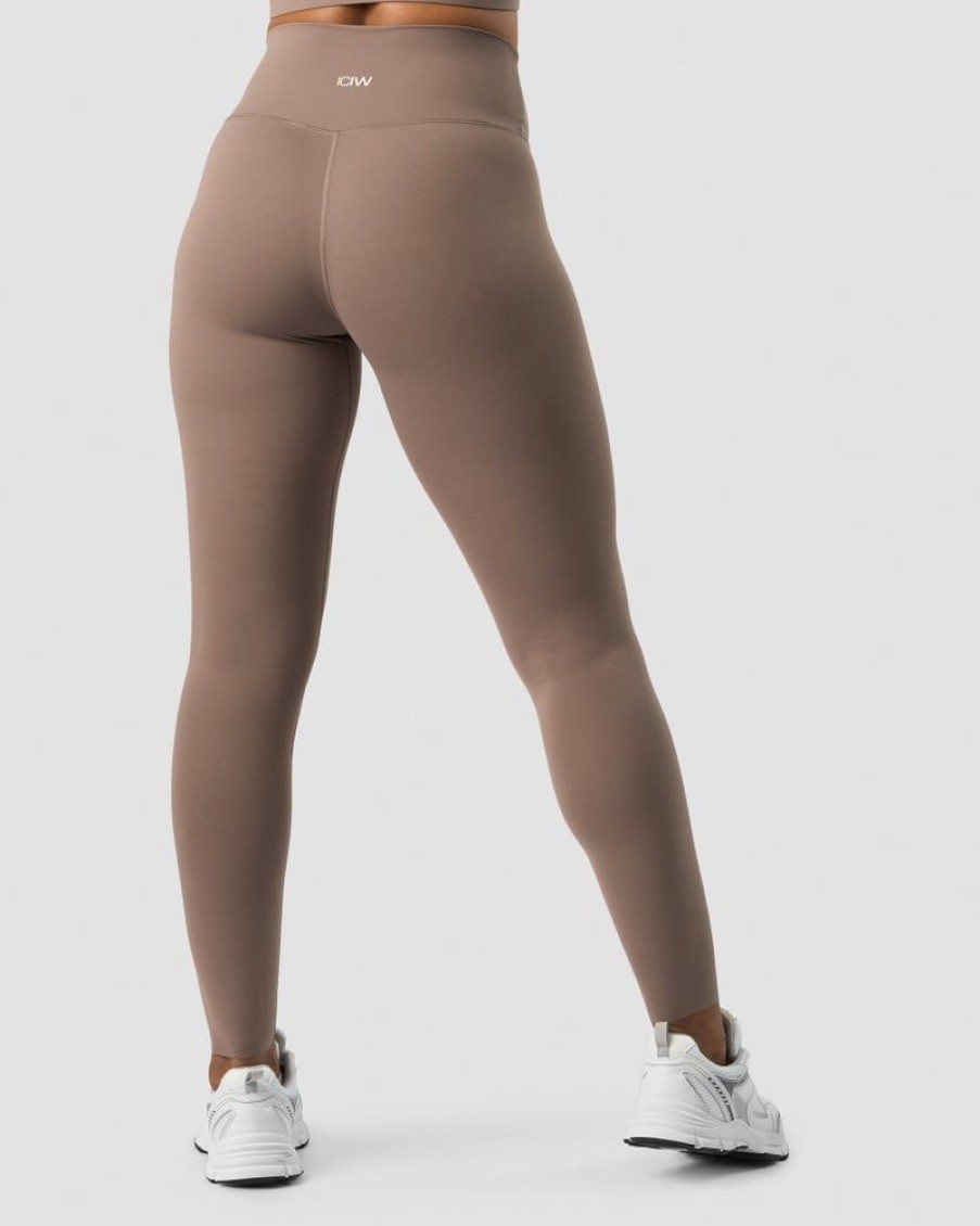 Damer ICIW Tights & Leggings | Nimble Tights Dusty Brown