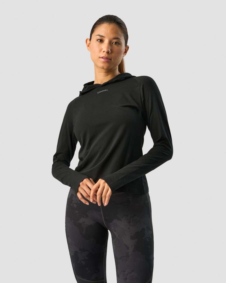 Damer ICIW Hoodie | Ultimate Training Long Sleeve Black