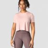 Damer ICIW T-Shirts | Everyday Cropped T-Shirt Light Mauve