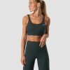 Damer ICIW Sports-Bh'Er | Nimble Sports Bra Dark Green