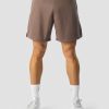 Herrer ICIW Shorts | Revive Mesh Shorts Men Dusty Brown