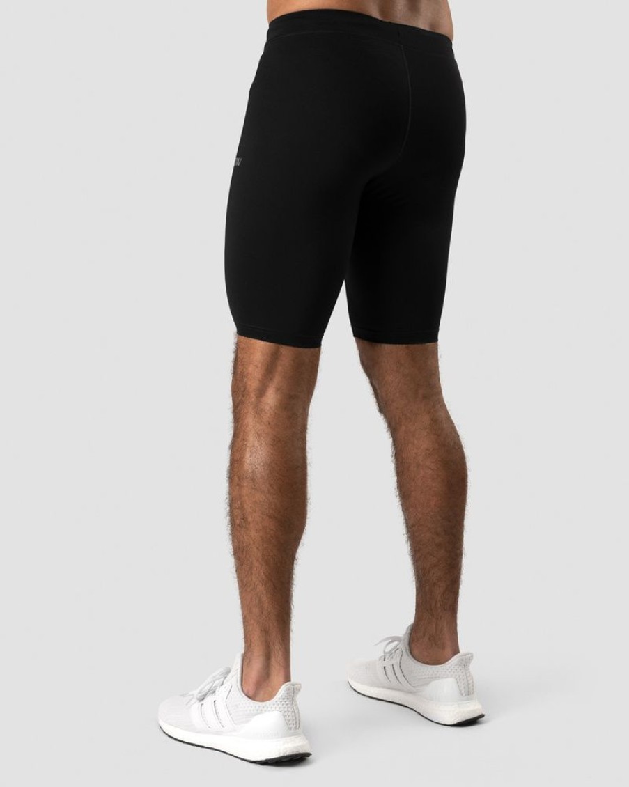 Herrer ICIW Shorts | Training Biker Shorts Men Black