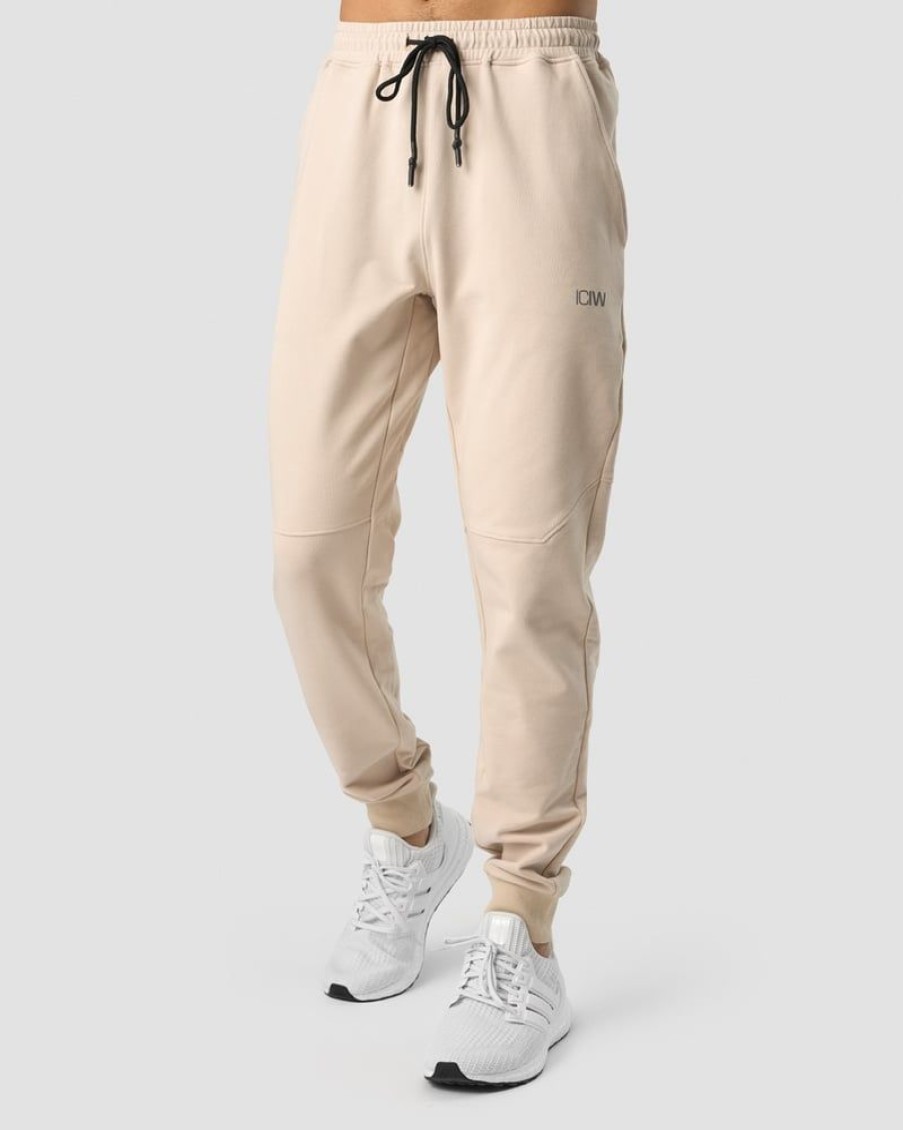 Herrer ICIW Bukser | Stride Sweat Pants Men Beige