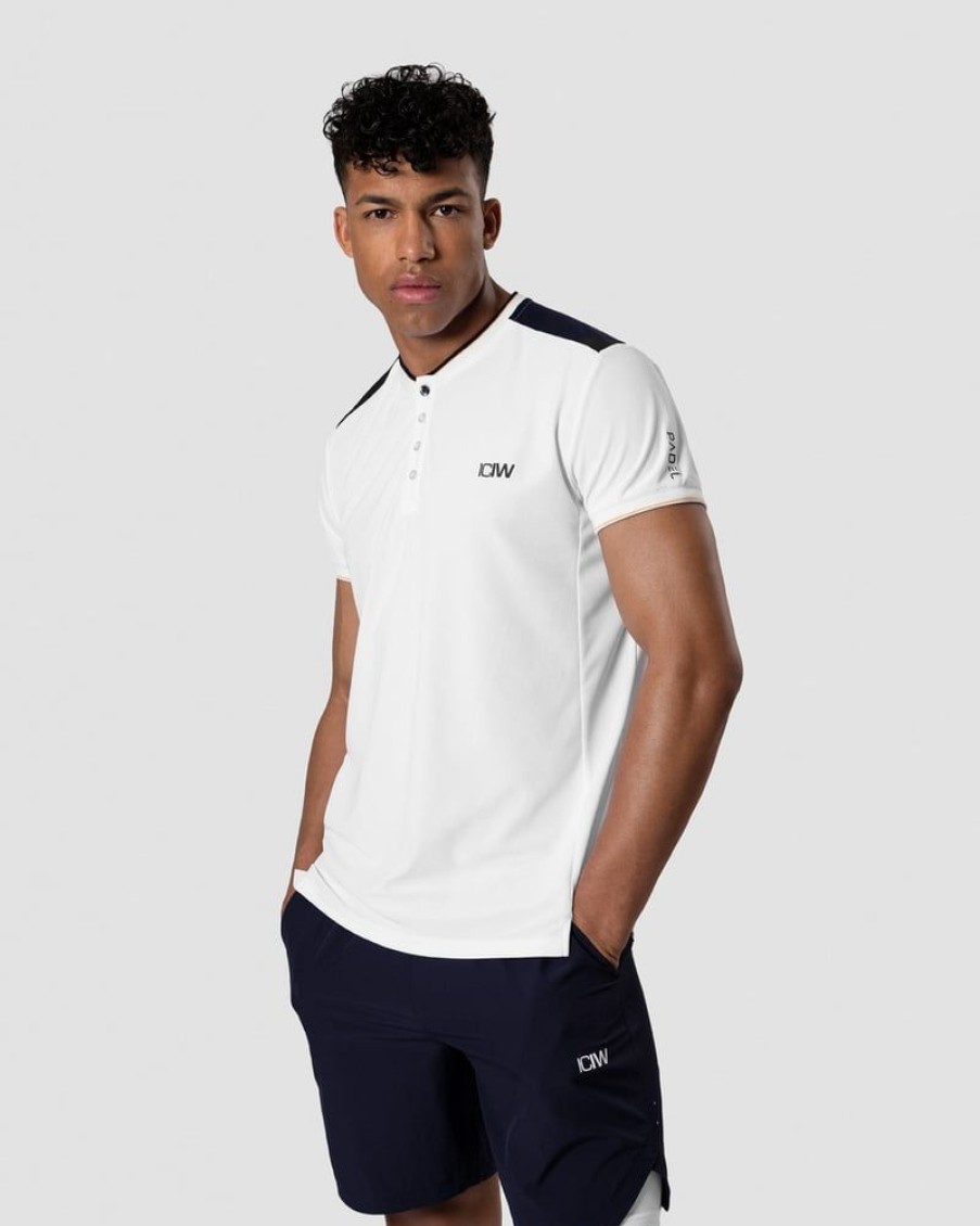 Herrer ICIW T-Shirts | Smash Padel Polo White Men