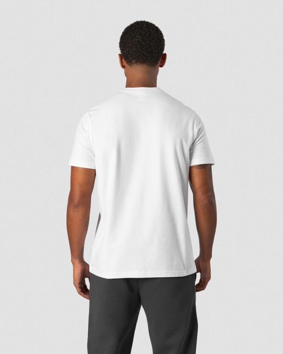 Herrer ICIW T-Shirts | Everyday Cotton T-Shirt Men White