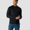 Herrer ICIW Langaermede Trojer | Charge Longsleeve 1/4 Zip Men Black