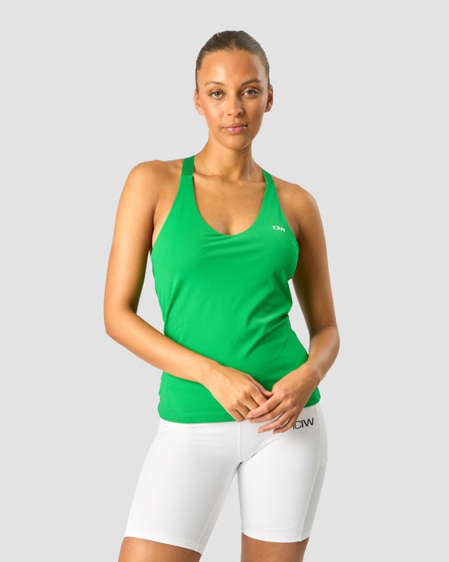 Damer ICIW Tanktops | Smash 2-In-1 Tank Top Bright Green