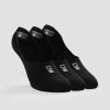 Damer ICIW Sokker | Invisible Socks 3-Pack Black