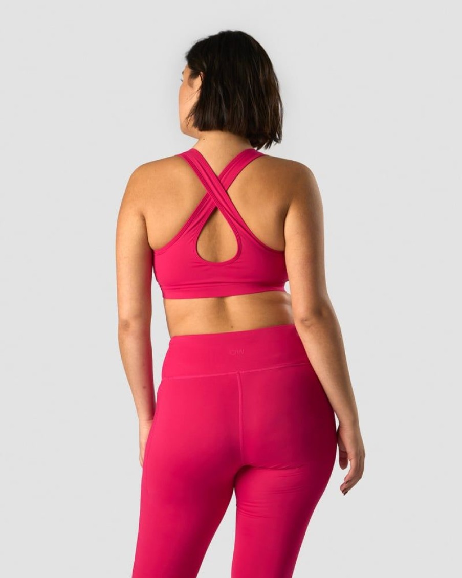 Damer ICIW Sports-Bh'Er | Classic Sports Bra Hyper Pink