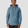 Herrer ICIW Langaermede Trojer | Stride Hoodie Men Steel Blue