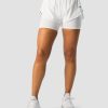 Damer ICIW Shorts | Charge 2-In-1 Shorts Wmn White