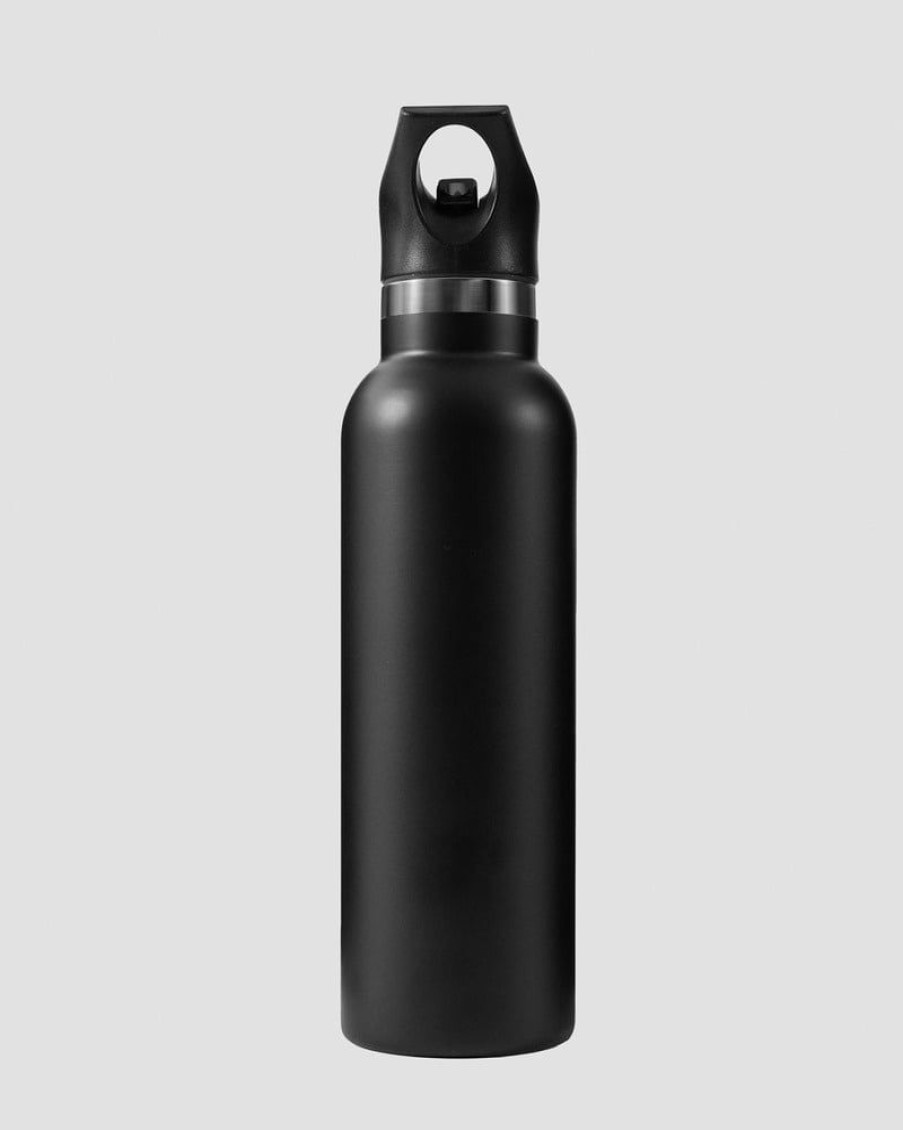 Damer ICIW Shakers, Vandflasker | Stainless Steel Water Bottle Black W. Black Logo 600Ml