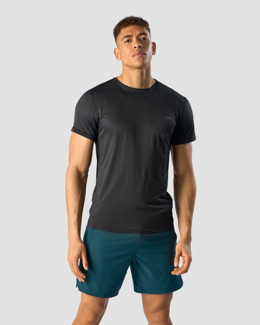 Herrer ICIW T-Shirts | Levitech T-Shirt Men Black