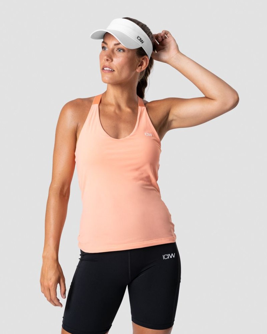 Damer ICIW Tanktops | Smash Padel 2-In-1 Tank Top Coral